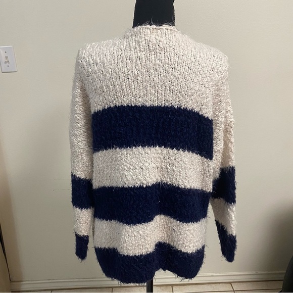Altar’d State Sweater Women’s Size Small/Medium Stripped Cotton Blend Sweater - Picture 3 of 15